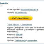 Norethindrone marque pas cher | Acheter Aygestin En Ligne En France